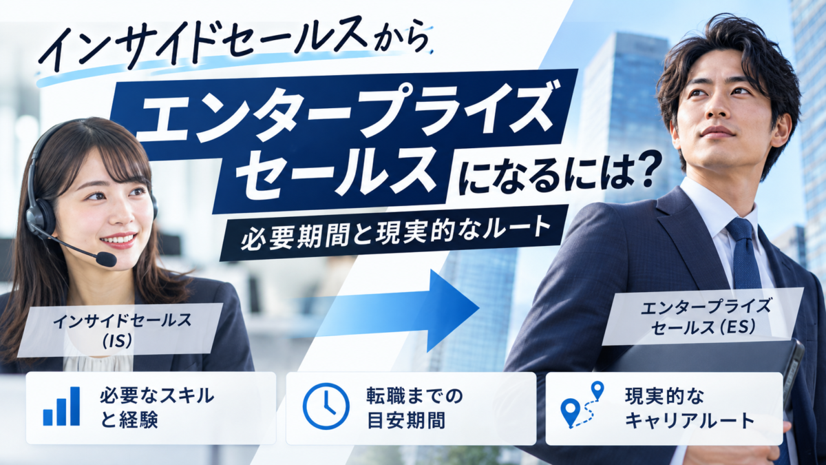 2026年9月12日 160848 | Smacie インサイドセールスからエンタープライズセールスになるには必要期間と現実的なキャリアルート